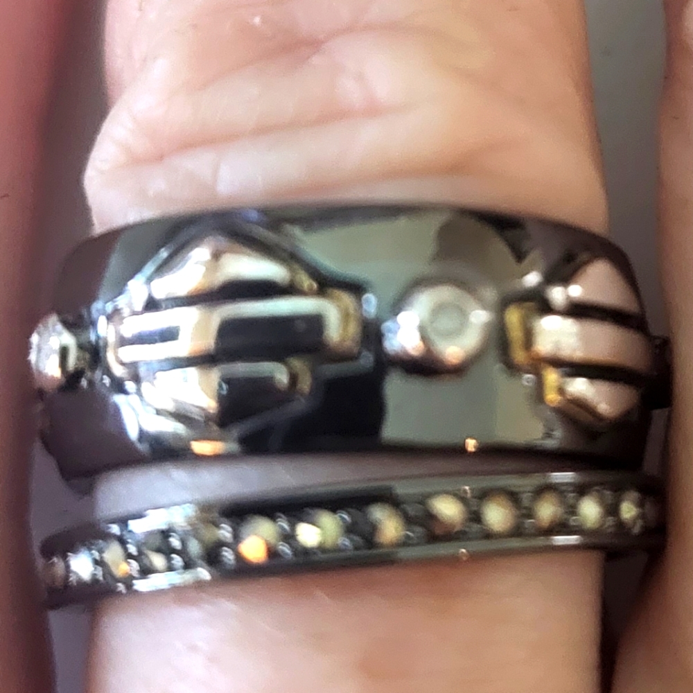 Ladies Spirit of "Harley" Stacking Ring from Franklin Mint - SZ 8